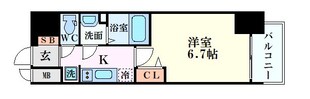 プレサンス立売堀ベルヴィルの物件間取画像